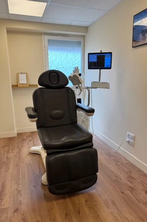 Fauteuil de traitement rTMS au Cabinet Relais Pluriel